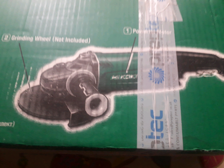 110v hikoki g23sc4 angle grinder brand new pack box 