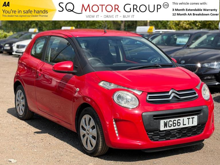 2016 Citroen C1 1.2 PureTech Feel Euro 6 3dr HATCHBACK Petrol Manual