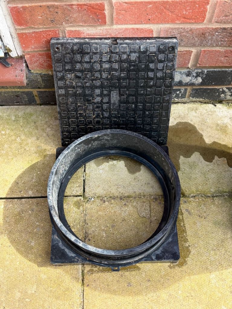 Manhole Inspection Chamber Square cover and frame