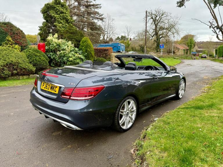 2013 Mercedes-Benz E Class E250 CDI AMG Sport 2dr 7G-Tronic CONVERTIBLE Diesel Automatic