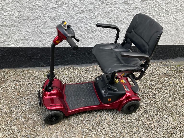 Red Ultra Lite CAR mobility scooter