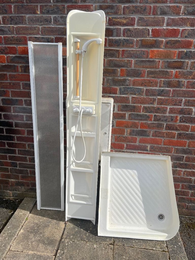 Caravan shower 