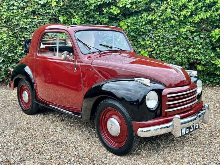1950 Fiat 500C 0.6L Convertible Petrol Manual