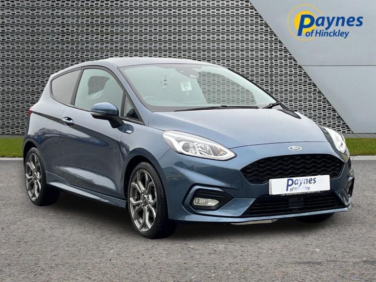 2021 Ford Fiesta ST-Line Edition, 3 Door 1.0 EcoBoost 95ps 6 Speed, Chrome Blue