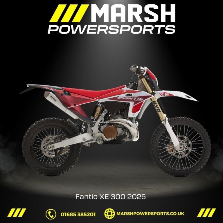 XE 300 2025 Model - Fantic Main Dealer - NOW 600 OFF RRP!