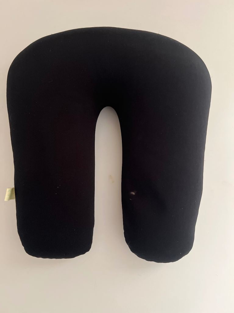Support Ergonomic U-Shaped Backrest Reading & Nursing Pillow - Black