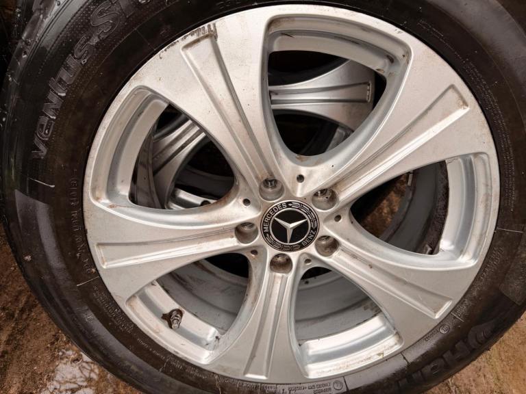X4 MERCEDES GLC/ECLASS ALLOYS WHEELS WITH TYRES