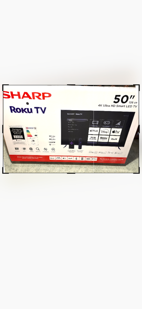 image for Sharp 50in Television