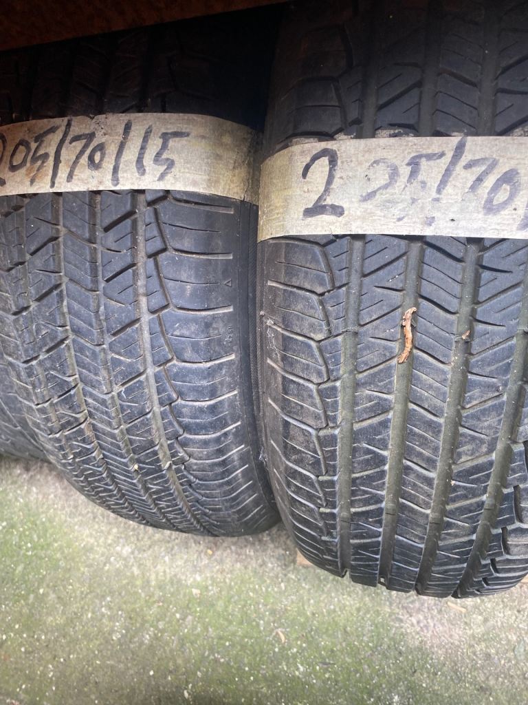 205/70/15” matching pair of very good part worn Tyres 