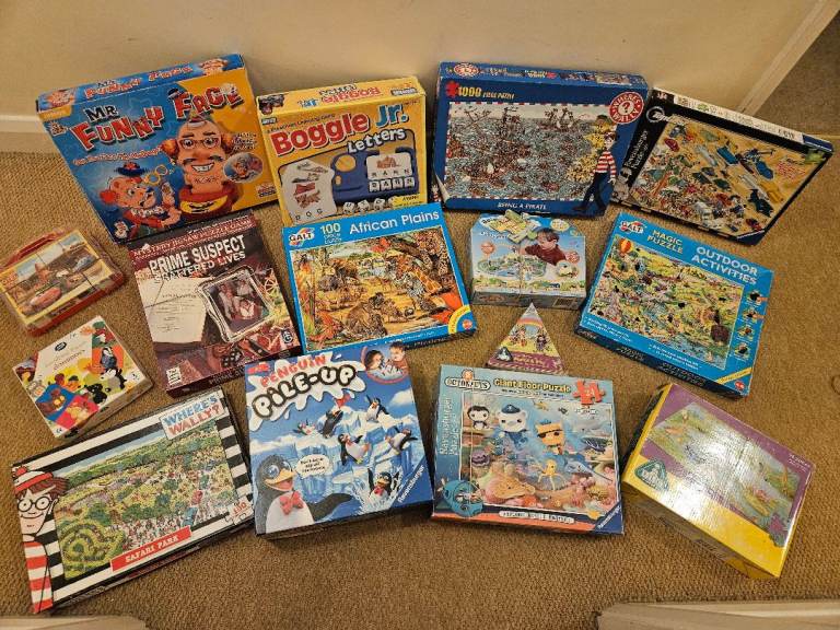 image for Games and Jigsaws Just £1 each