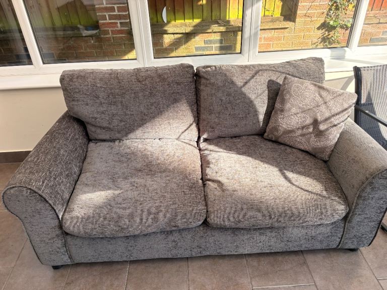 Grey sofa bed 