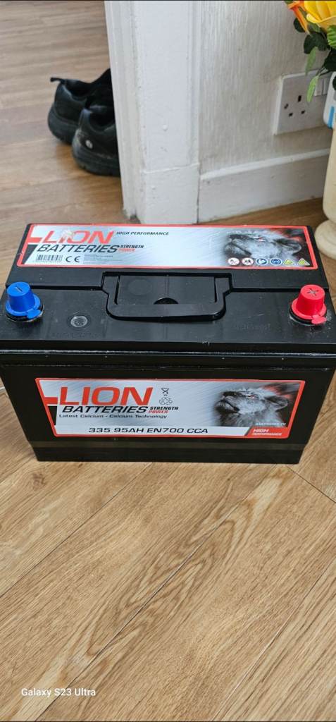 12v lion heavy duty battery brand new
