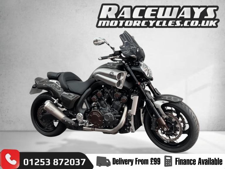 YAMAHA V-MAX, 1679cc, 2015 15 PLATE,USED MOTORCYCLE ONLY 5,548 MILES