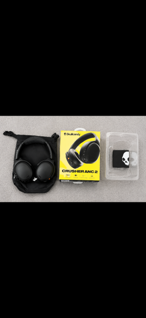 Skullcandy Crusher ANC 2 Headphones - Black, As New
