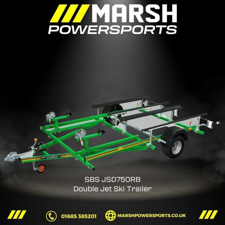 SBS JSD750B Double Watercraft Trailer C/w Lighting Board