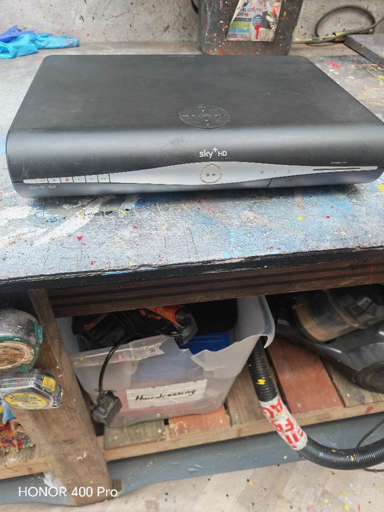 Sky+ HD Box – Black, Fair Condition