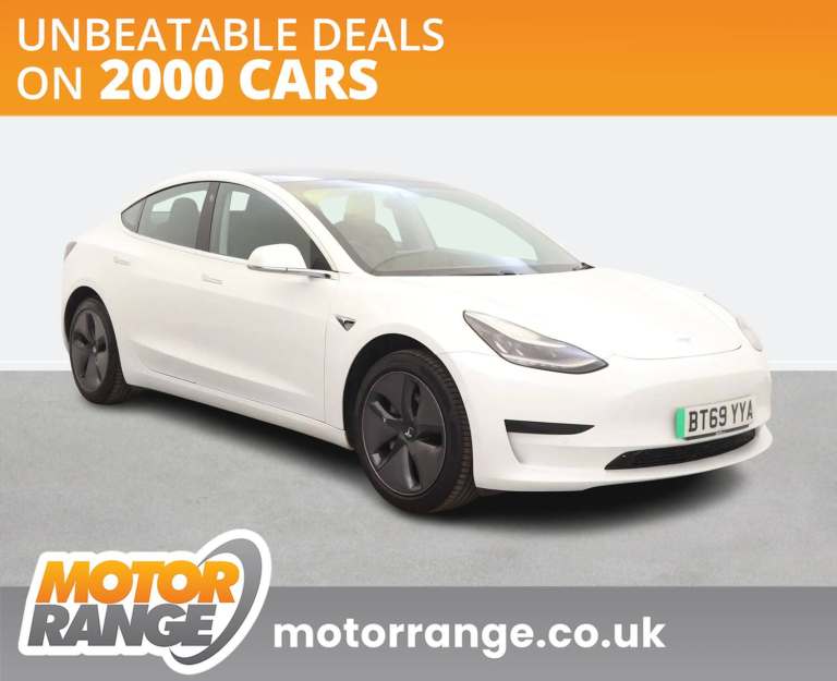 2019 Tesla Model 3 Standard Plus 4dr Auto Saloon ELECTRIC Automatic