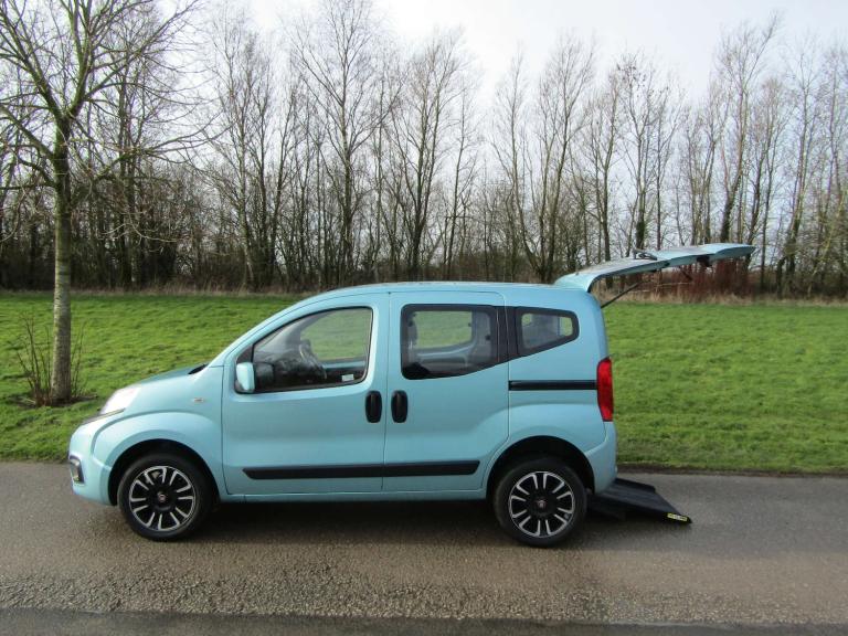 2018 Fiat Qubo PASSENGER WHEELCHAIR UPFRONT Accessible Vehicle WAV MPV Petrol Manual