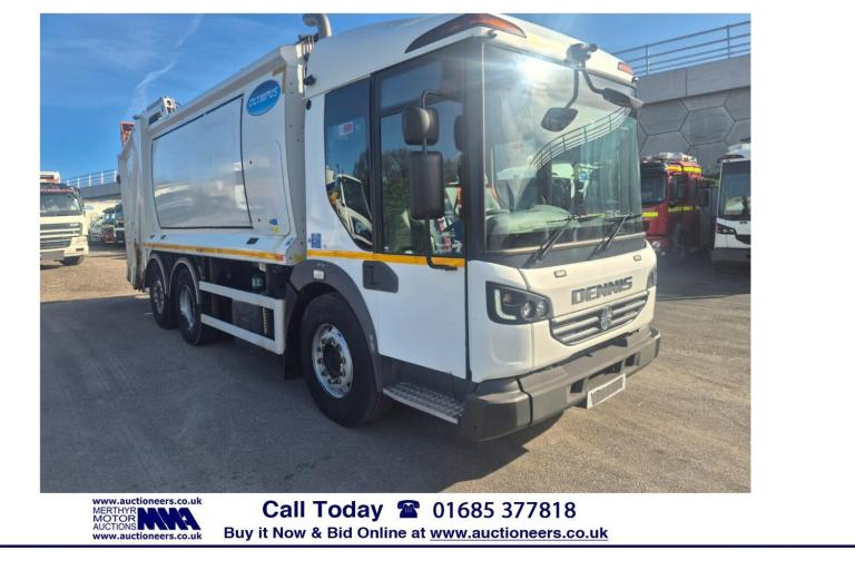 2015 Dennis ELITE 6 6X2 AUTO 26TON OLYMPUS BODY REAR STEER REFUSE ----------------------------- N...