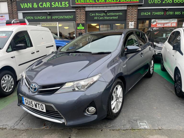 2015 Toyota Auris 1.8 VVT-h Icon Plus Hatchback 5dr Petrol Hybrid CVT Euro 5