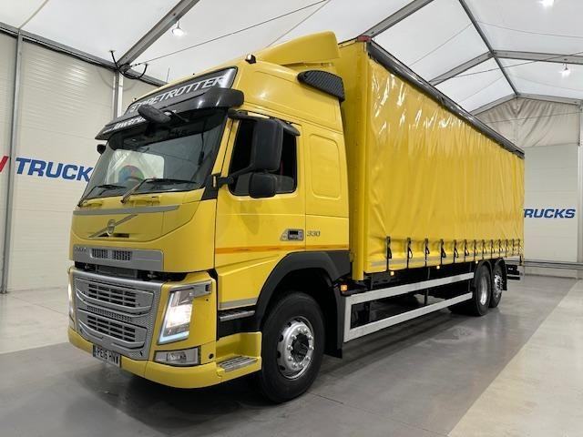 Volvo FM 330 6x2 Rear Lift Sleeper Cab Curtainsider