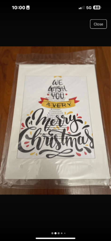 Avon Christmas window decals 3 piece bauble snowflake & festive Xmas