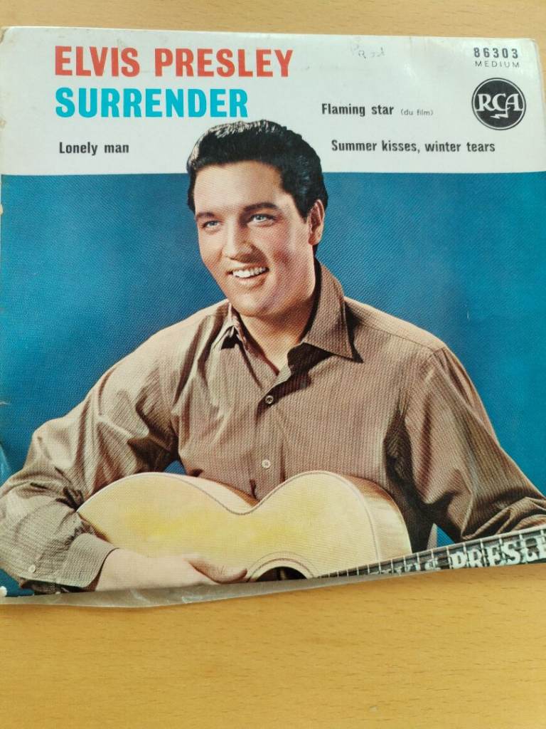 Vinyl - Elvis Presley 86.303 Surrender RCA France 1961