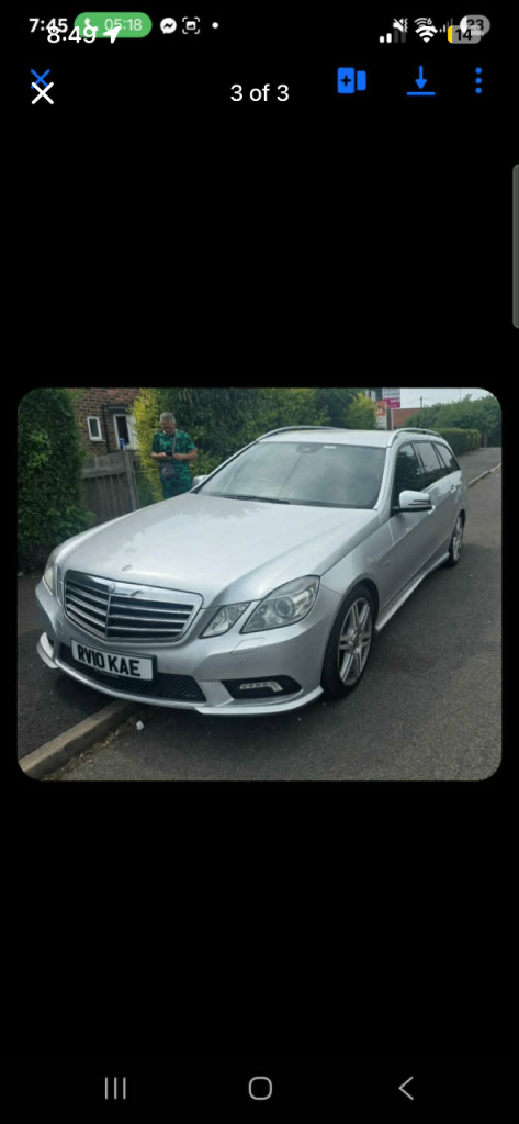 Mercedes-Benz, E CLASS, Estate, 2010, Semi-Auto, 2987 (cc), 5 doors