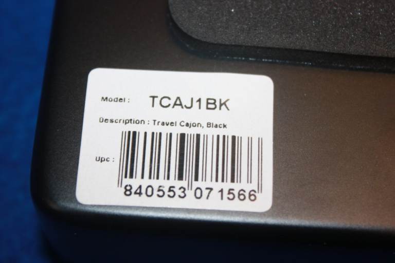 Meinl Wooden Travel Cajon Model TCAJ1BK Black ~ £35 ono