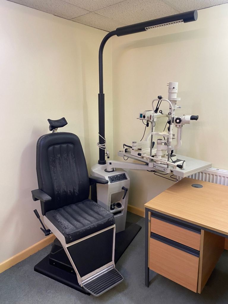 Medical Examination Chair & Equipment - Good Condition