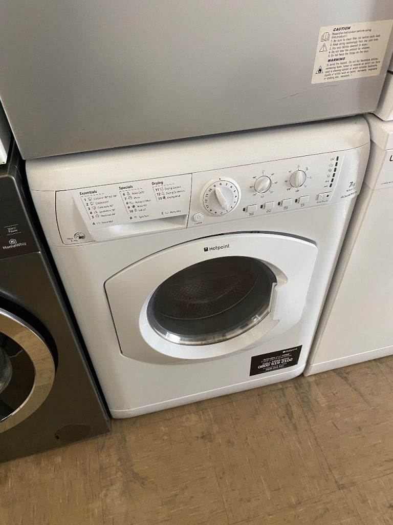 ✅🚚WHITE HOTPOINT ALL IN ONE BASIC WASHER DRYER £175 WE DO DELIVER 