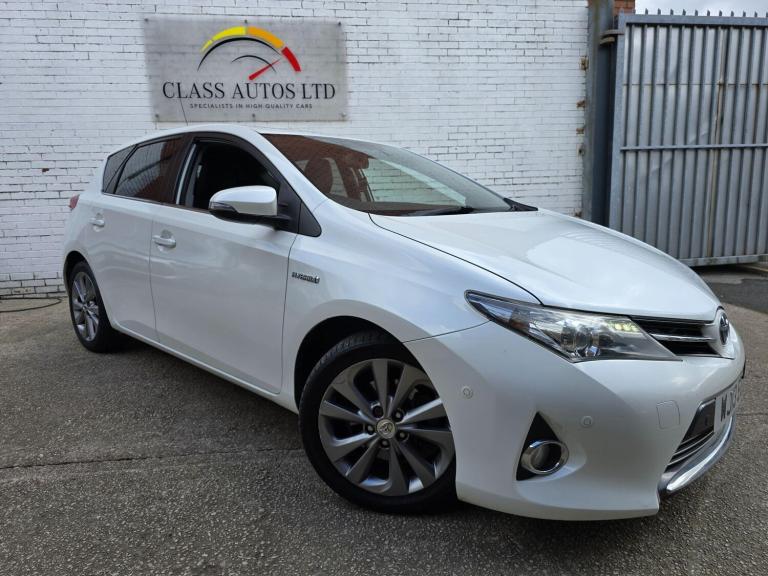 2013 Toyota Auris 1.8 VVTi Hybrid Excel 5dr CVT Auto HATCHBACK PETROL/ELECTRIC Automatic