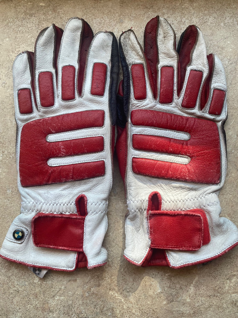 BMW leather motorcycle gloves Unisex Size - small 8.5