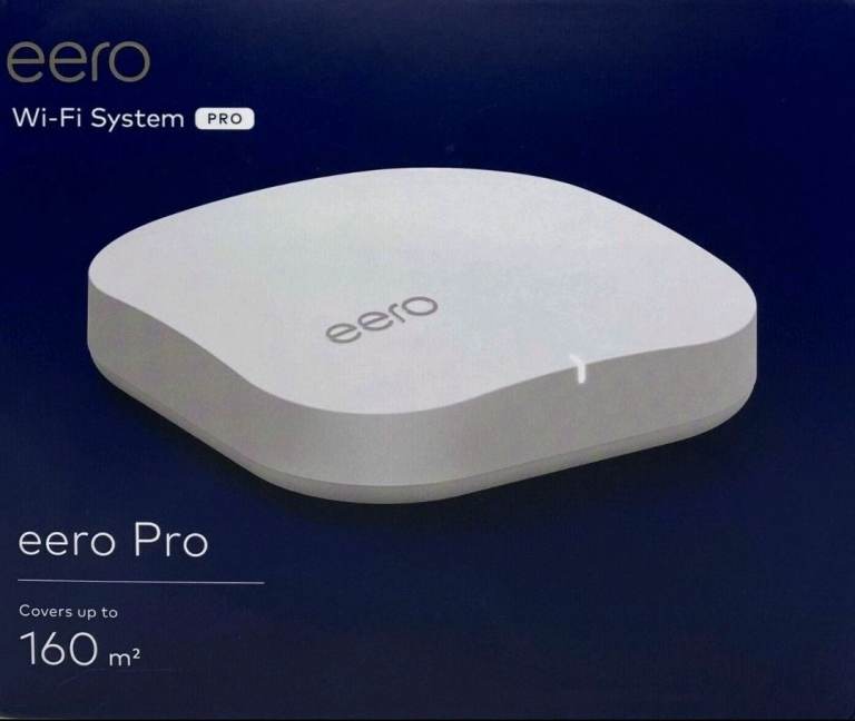 Listing 3/4 - eero Pro Tri-Band Wi-Fi Router 802.11ac Gigabit 2x LAN White