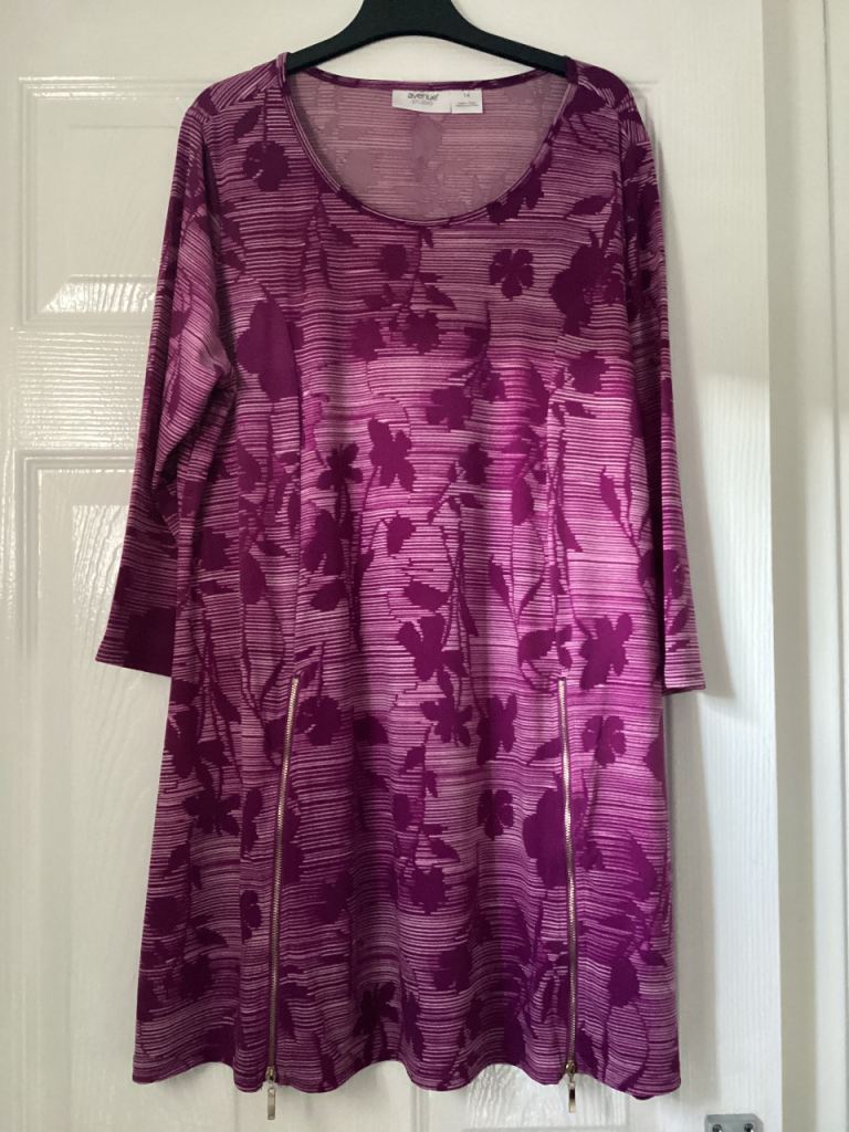 Ladies Short Dress or Long Tunic Top Size 14