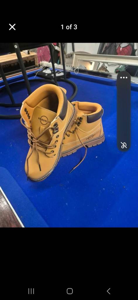 image for Mens work boots size 9