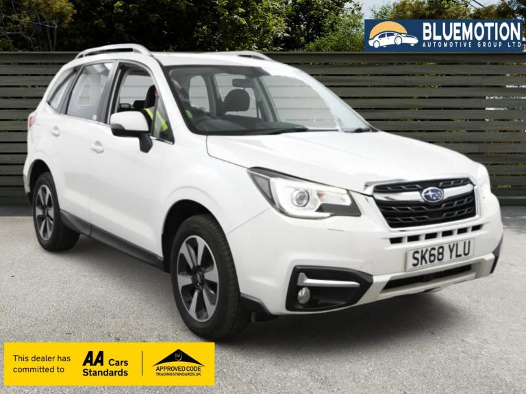 ✿2018/68 SUBARU FORESTER 2.0 XE 4WD 5dr, White ✿FULL SERVICE HISTORY ✿ONE OWNER✿