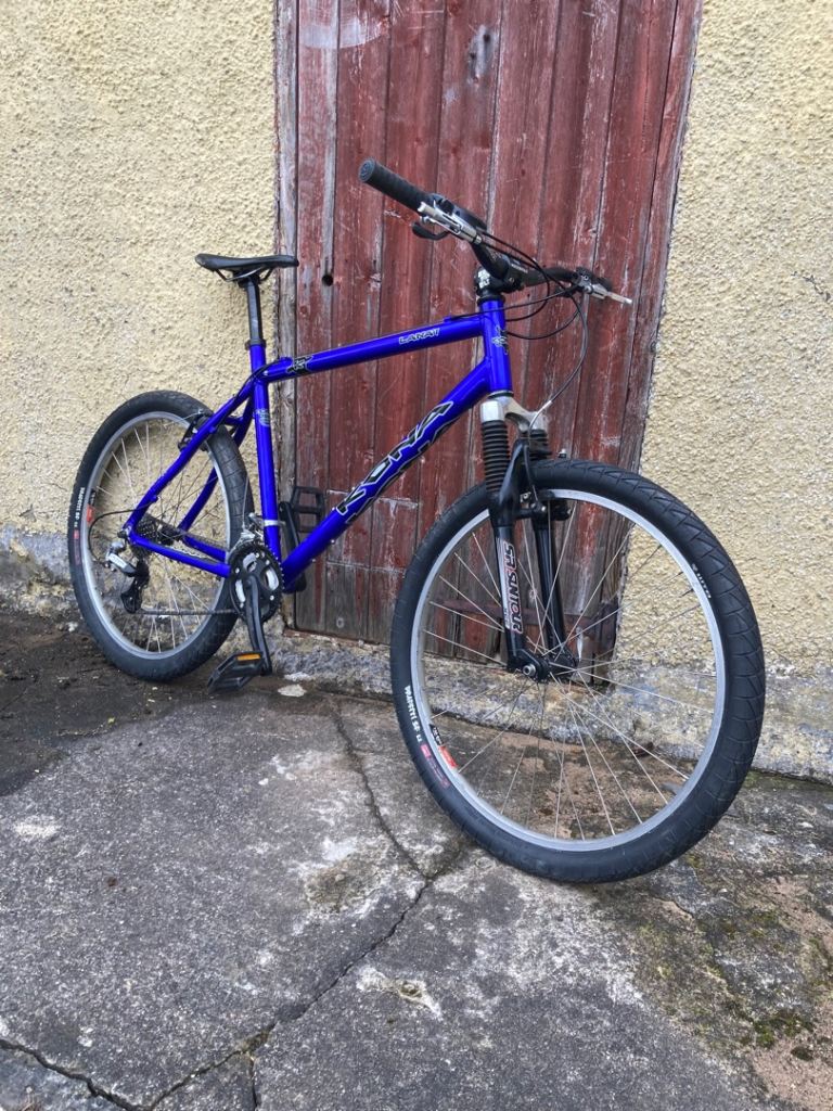 Kona lanai mountain bike 20” frame, 26” wheels 