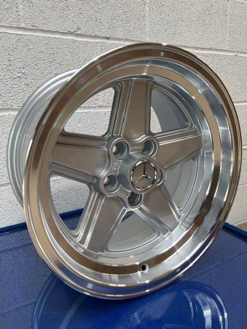 16 inch Staggered PENTA AMG Style Deep Dish Wheels for MERCEDES Old Skool Models - Brand New