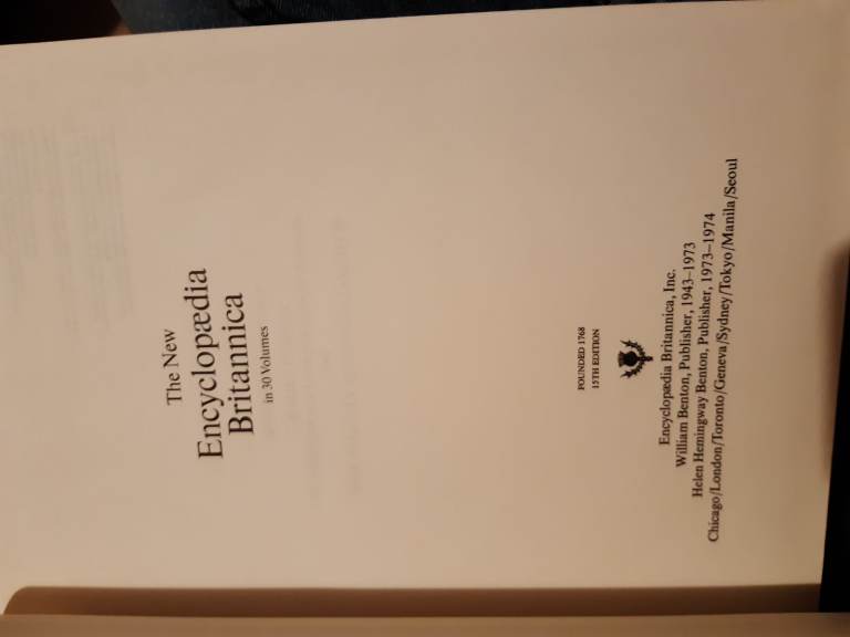 Encyclopaedia Britannica 