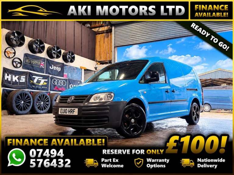 2010 Volkswagen Caddy 2.0 SDI PD C20 L1 Standard Roof 4dr Panel Van Diesel Manual
