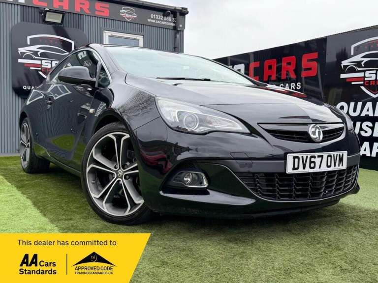 2017 Vauxhall Astra GTC 1.4T 16V Limited Edition 3dr [Nav/Leather] HATCHBACK PETROL Manual