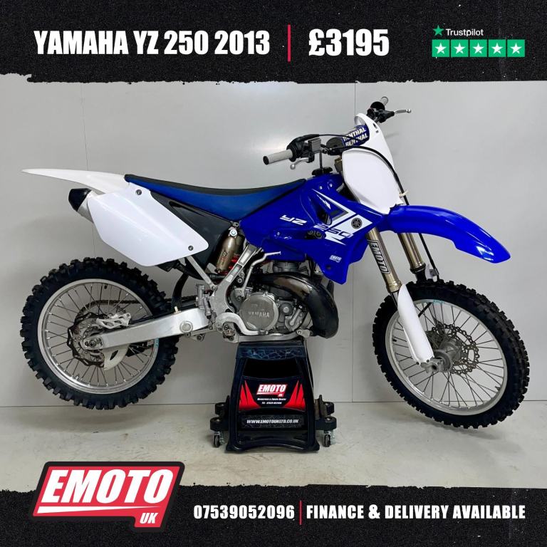 YAMAHA YZ 250 2013 Motocross Bike 250cc @EmotoUK - Finance Available