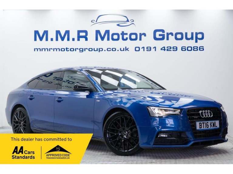 2016 Audi A5 2.0 TDI Black Edition Plus Sportback S Tronic quattro Euro 6 (s/s) 5dr Hatchback Die...