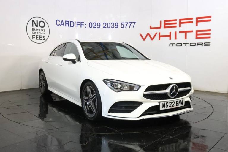 2022 Mercedes-Benz CLA 1.3 CLA180 AMG Line Coupe 4dr 7G-DCT (SAT NAV) Saloon Petrol Automatic