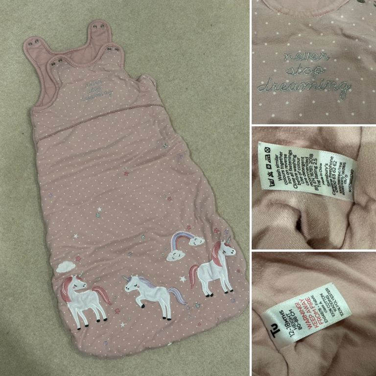 Baby Sleeping Bag - 12-18 months - £4