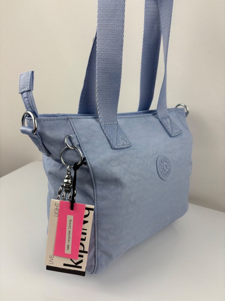 Kipling Joella Medium Tote Bag - Lavender Blue - New With Tags