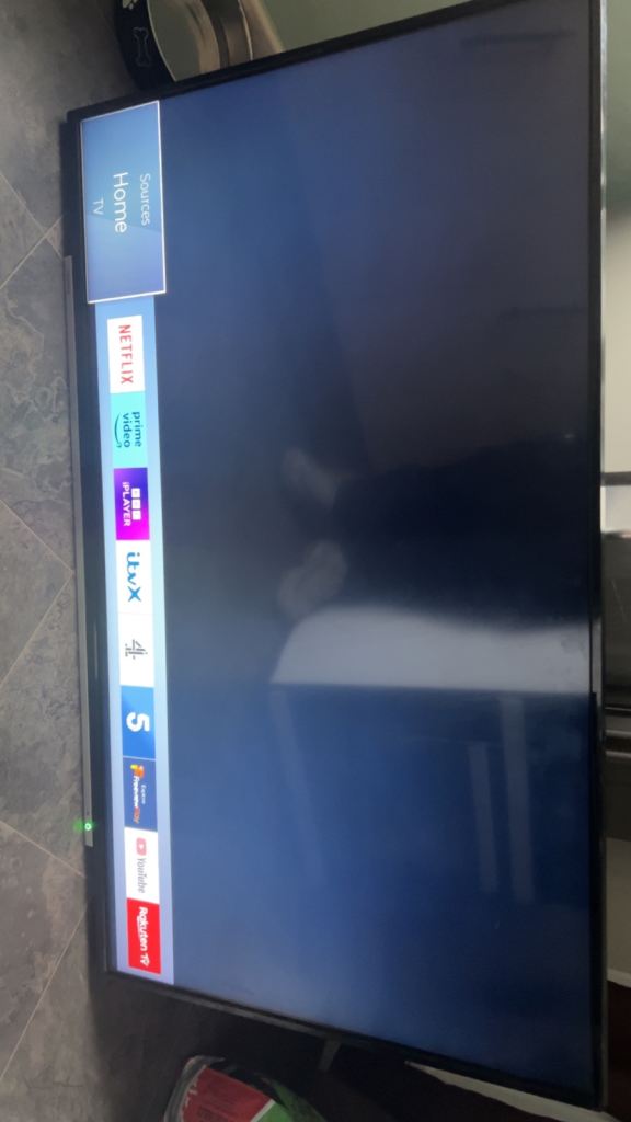55 inch Toshiba smart tv works fine 