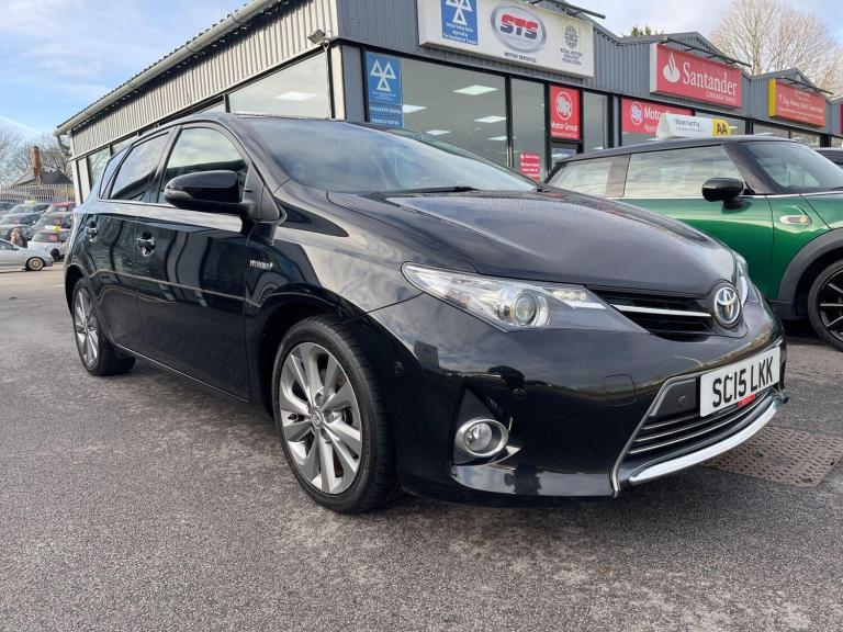 2015 Toyota Auris 1.8 VVT-h Excel CVT Euro 5 (s/s) 5dr HATCHBACK Petrol/Electric Hybrid Automatic