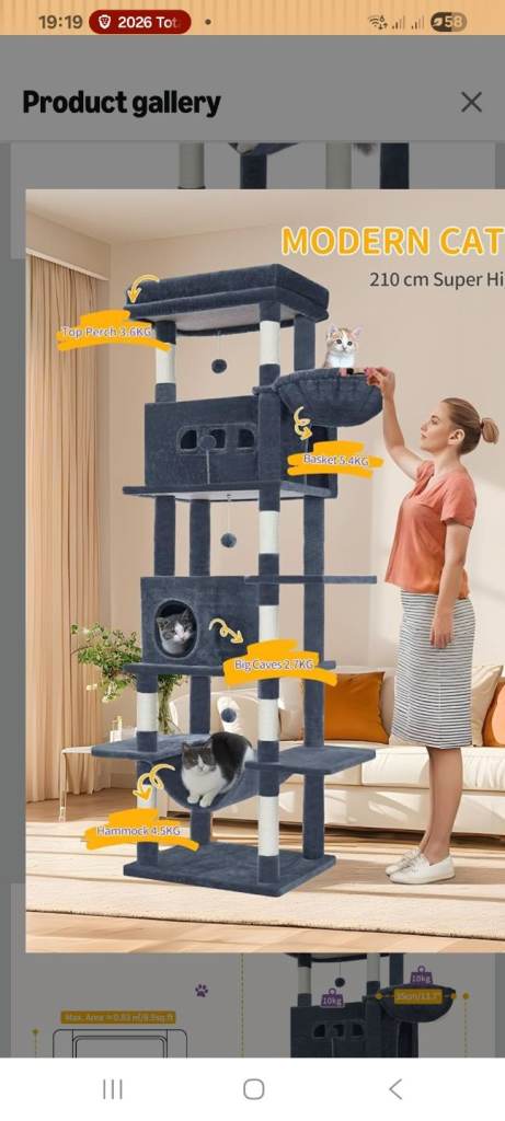 Cat tree tower.  Brand New.
